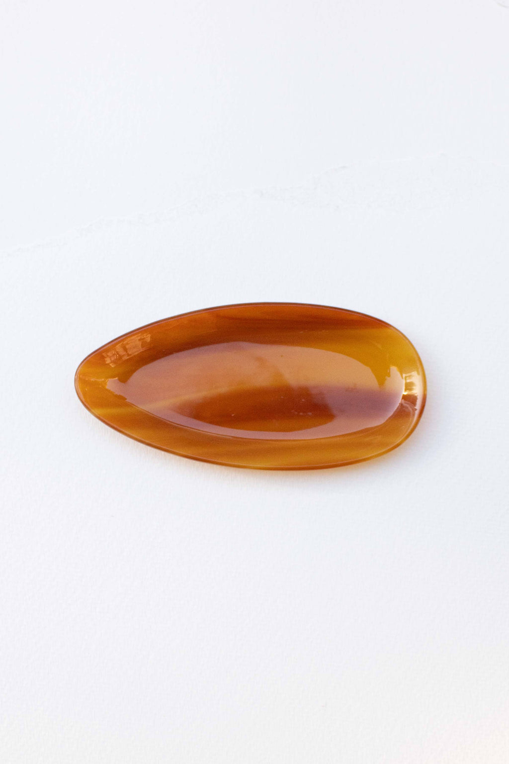 Eco Acetate Oval Accessories Tray: Brown Sugar