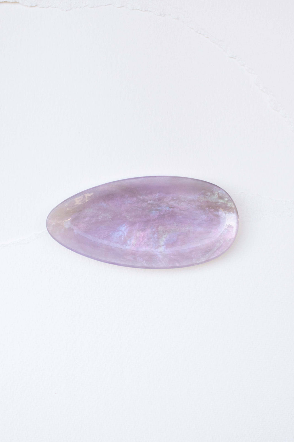 Eco Acetate Oval Accessories Tray: Pink Clouds