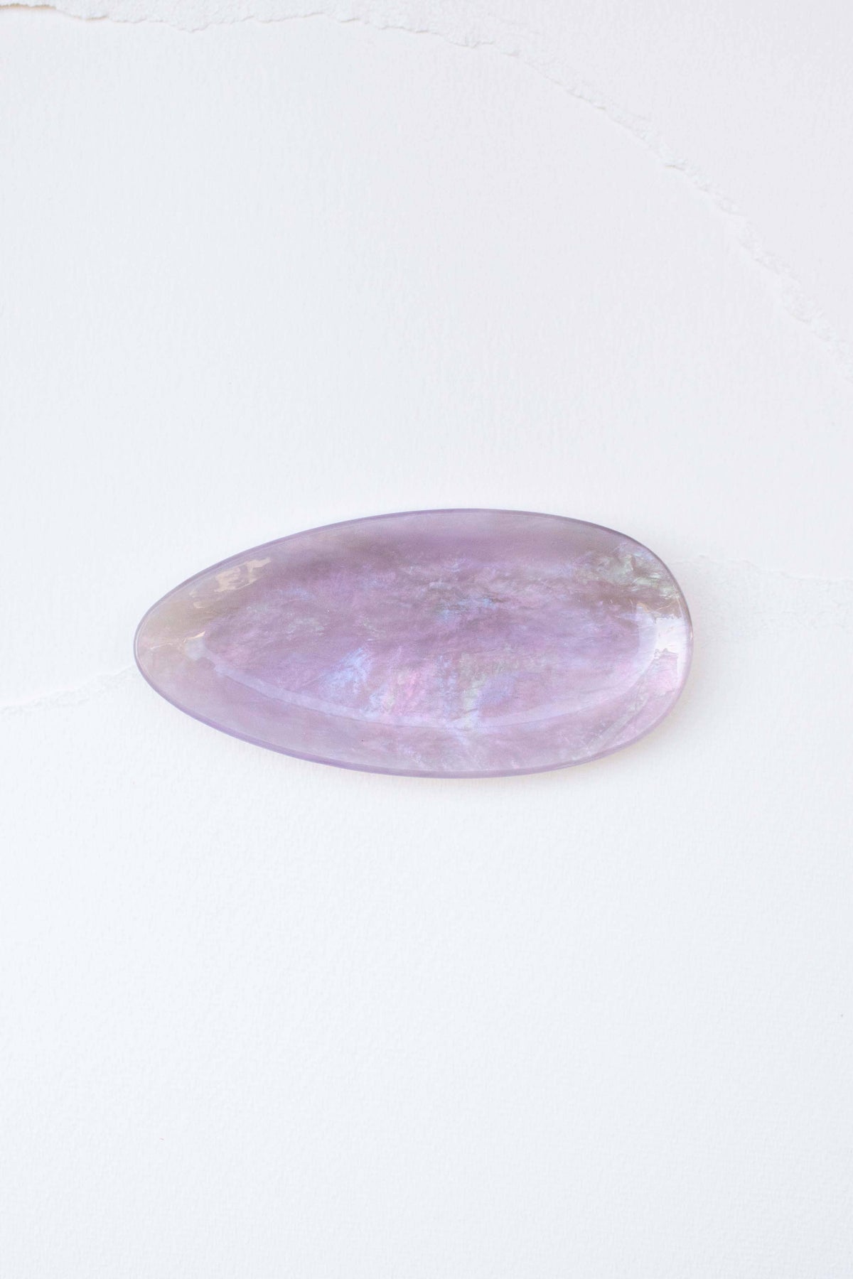 Eco Acetate Oval Accessories Tray: Pink Clouds