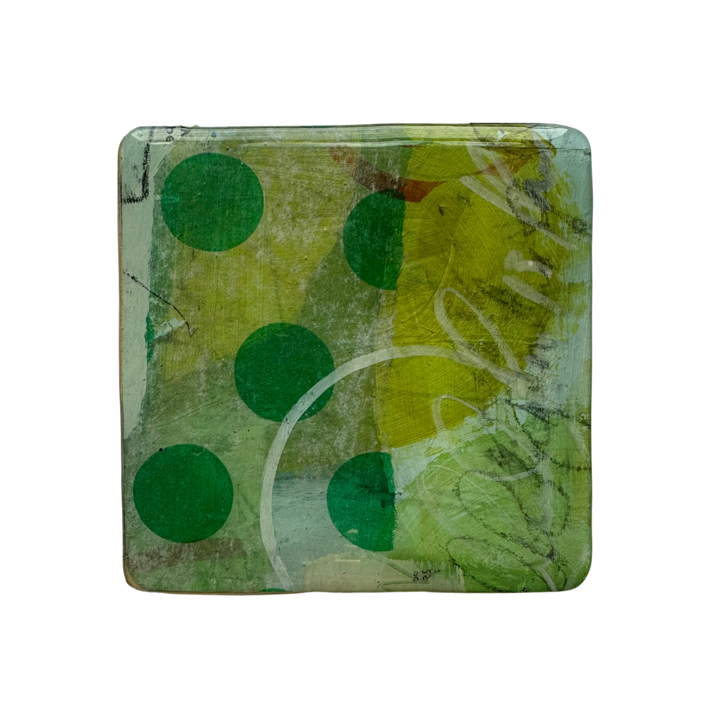 Hand Painted Coaster by Therese Cook