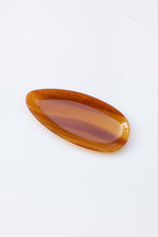 Eco Acetate Oval Accessories Tray: Brown Sugar