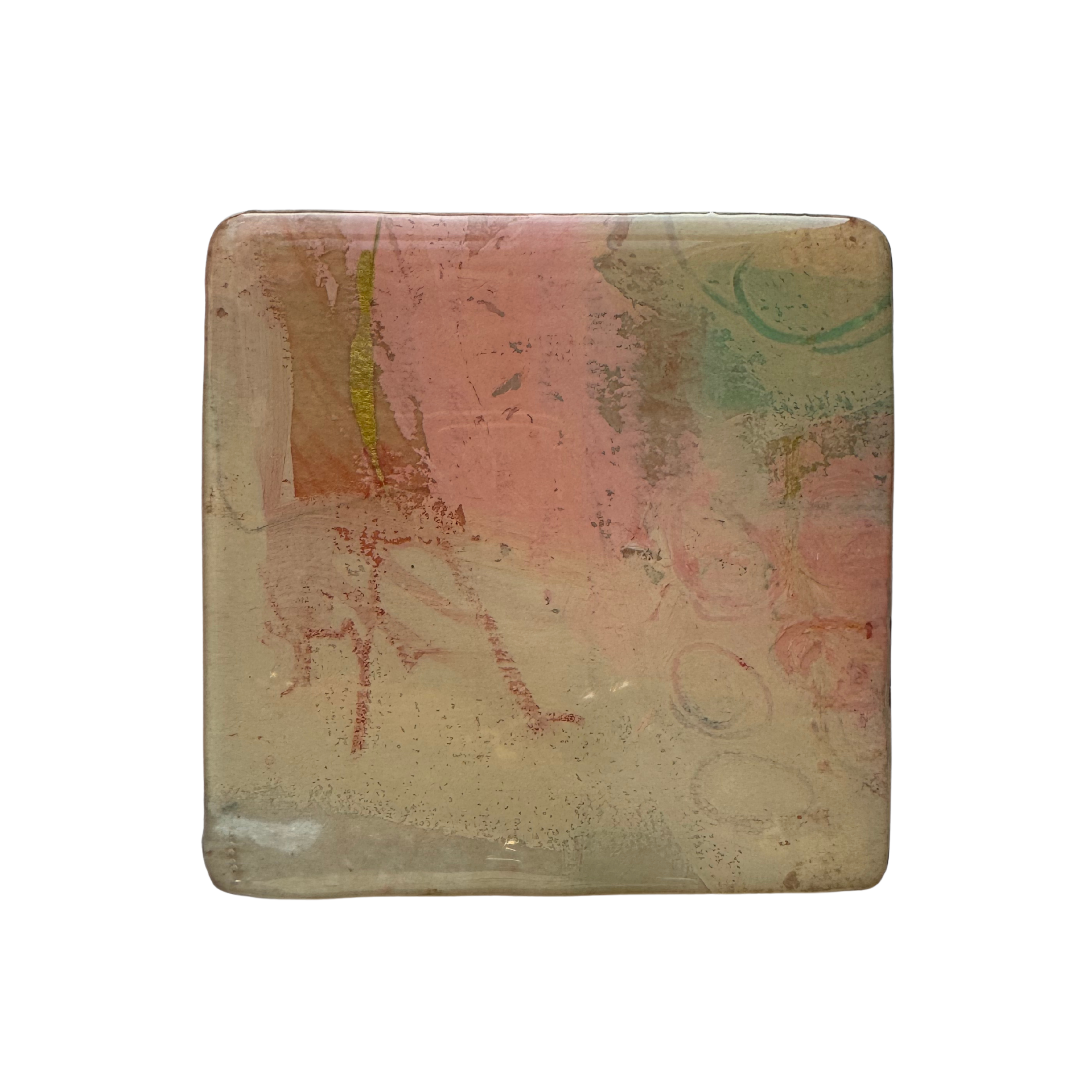 Hand Painted Coaster by Therese Cook