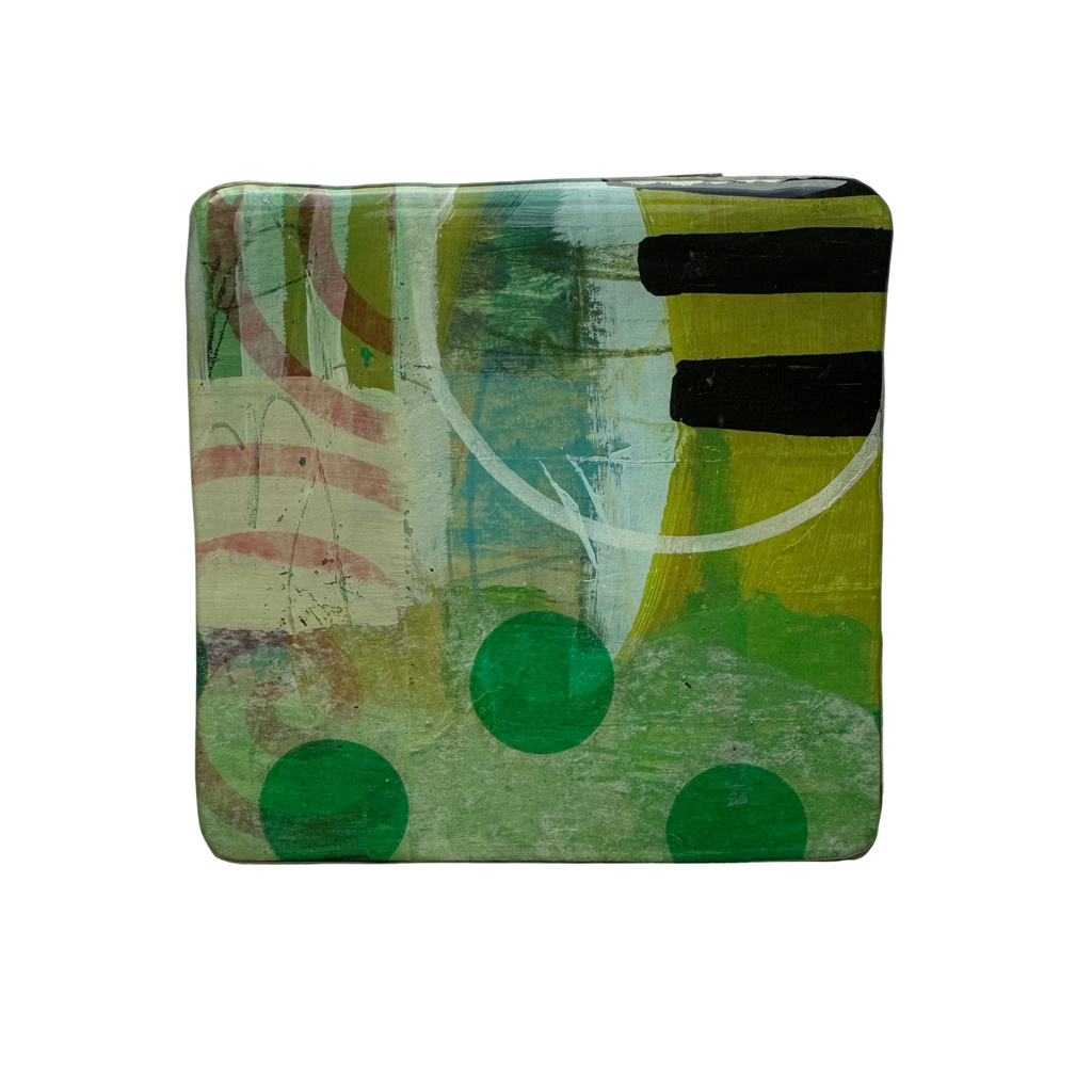 Hand Painted Coaster by Therese Cook