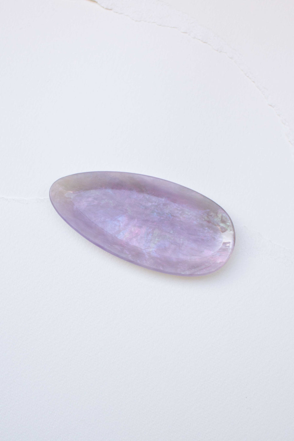 Eco Acetate Oval Accessories Tray: Pink Clouds