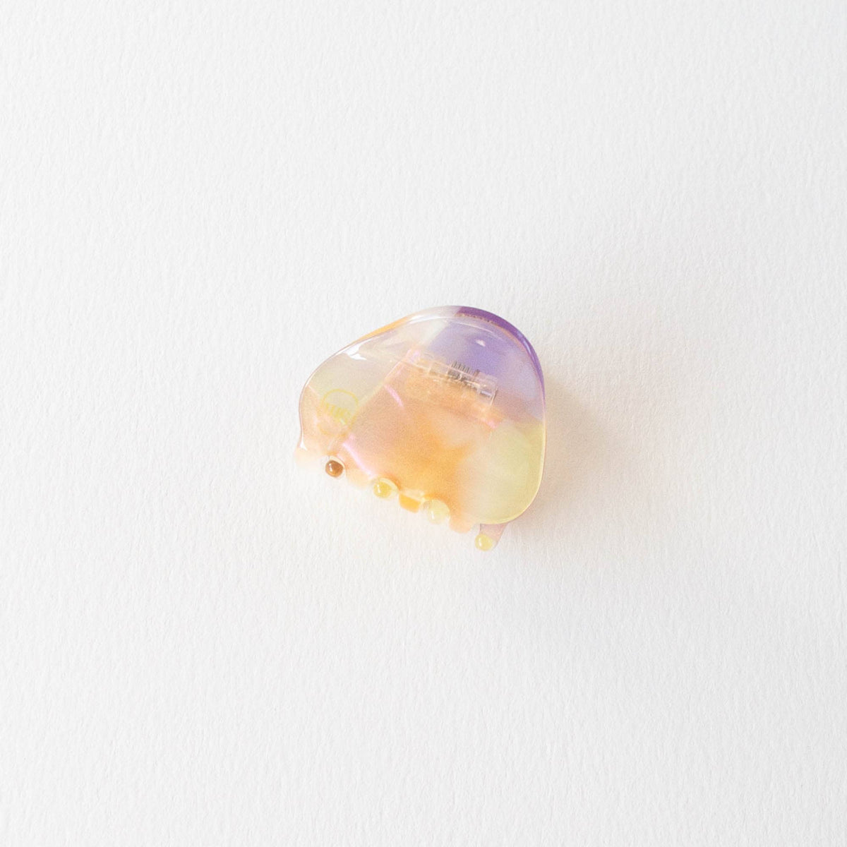 Eco Gemstones Hair Claw Clip: Lavender Pearl