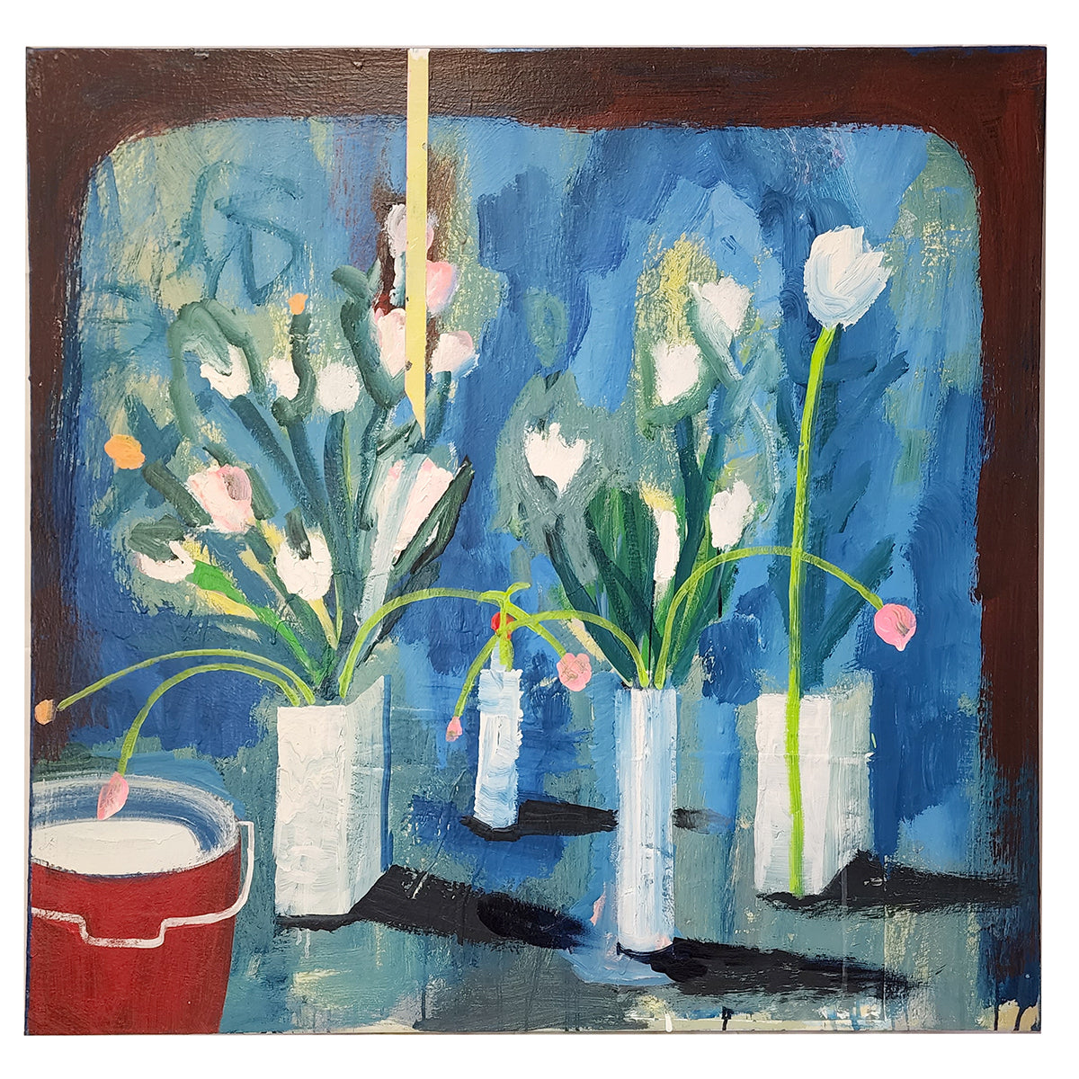 The Red Pail by Patricia Zinsmeister Parker