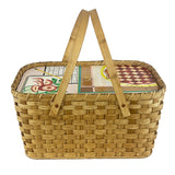 23-0724 Picnic Basket with Serving Tray