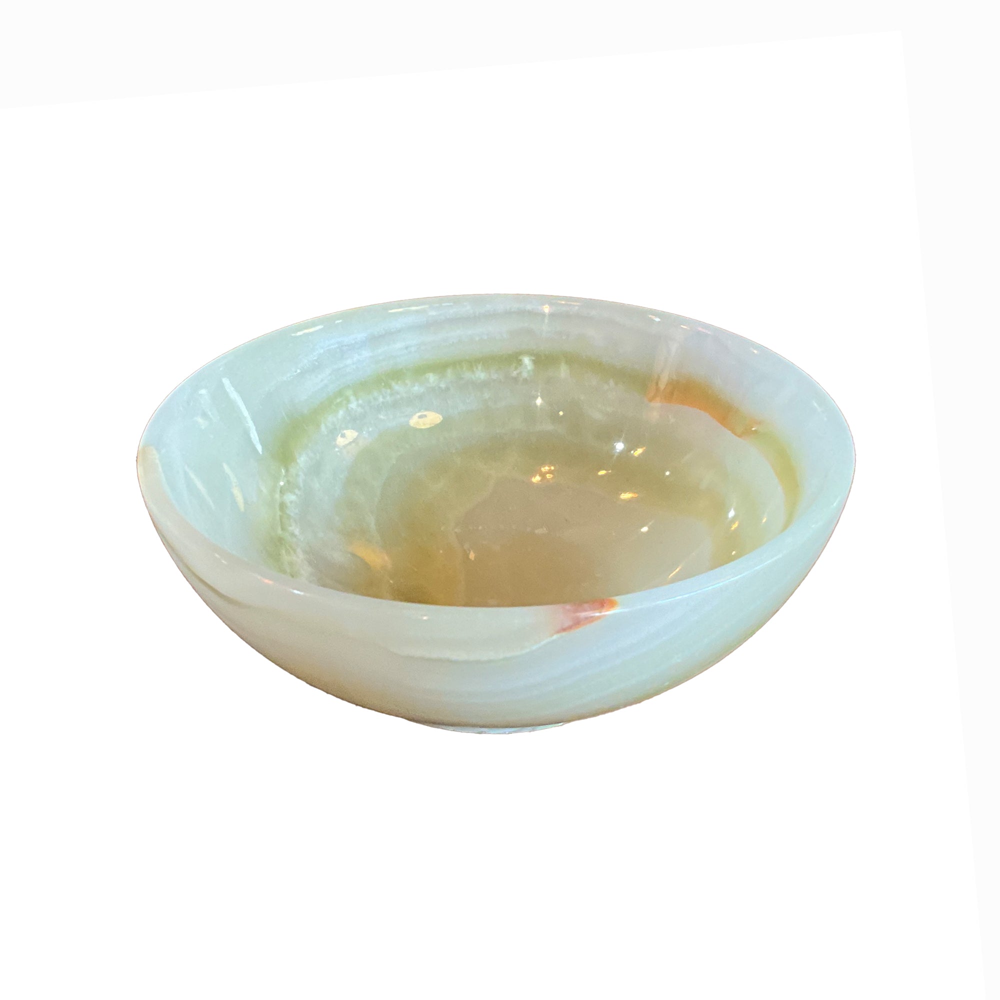 24-0352 Green Onyx Bowl