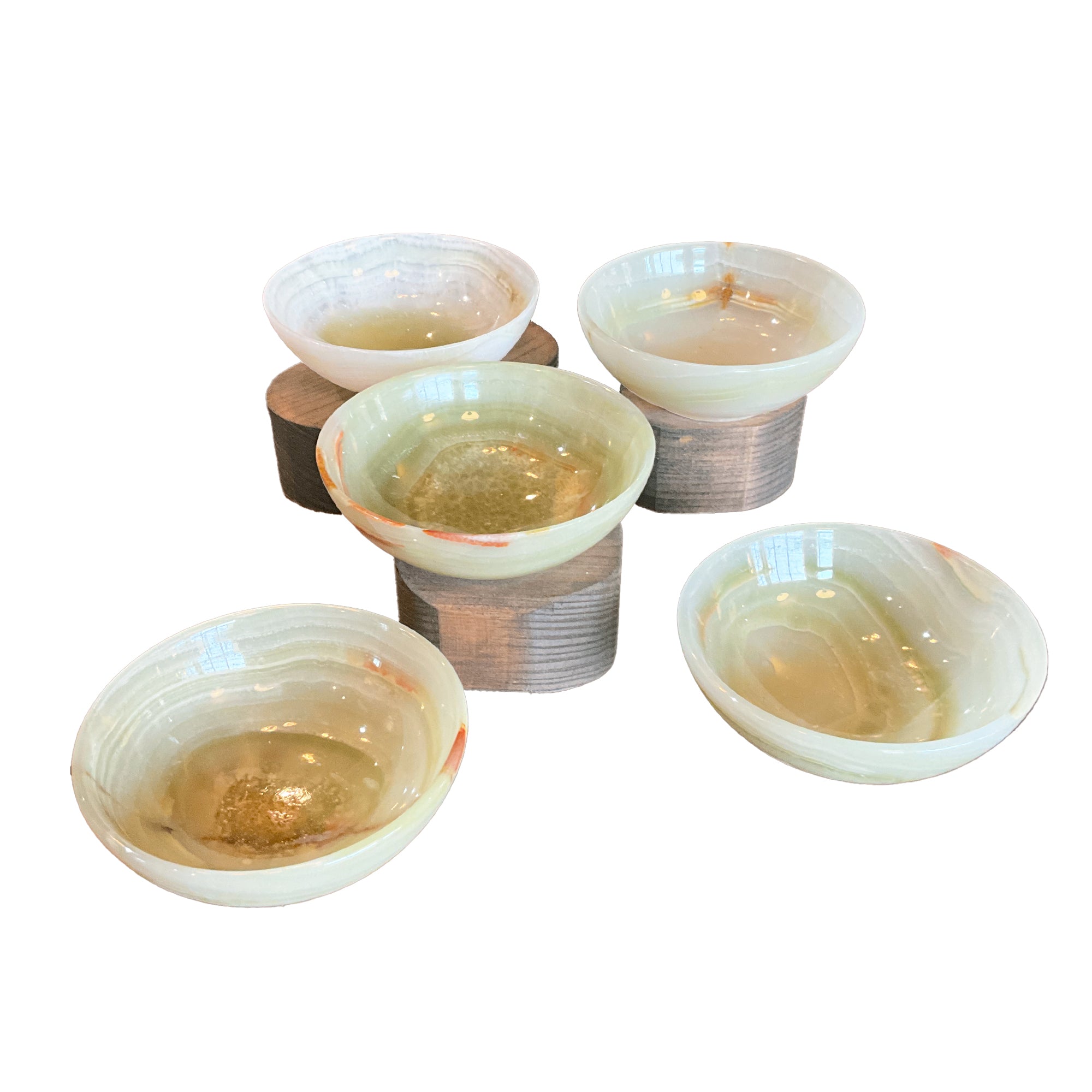 24-0352 Green Onyx Bowl