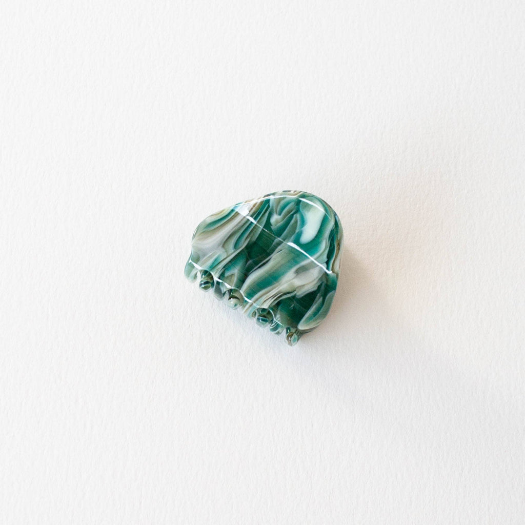 Eco Gemstones Hair Claw Clip: Jade