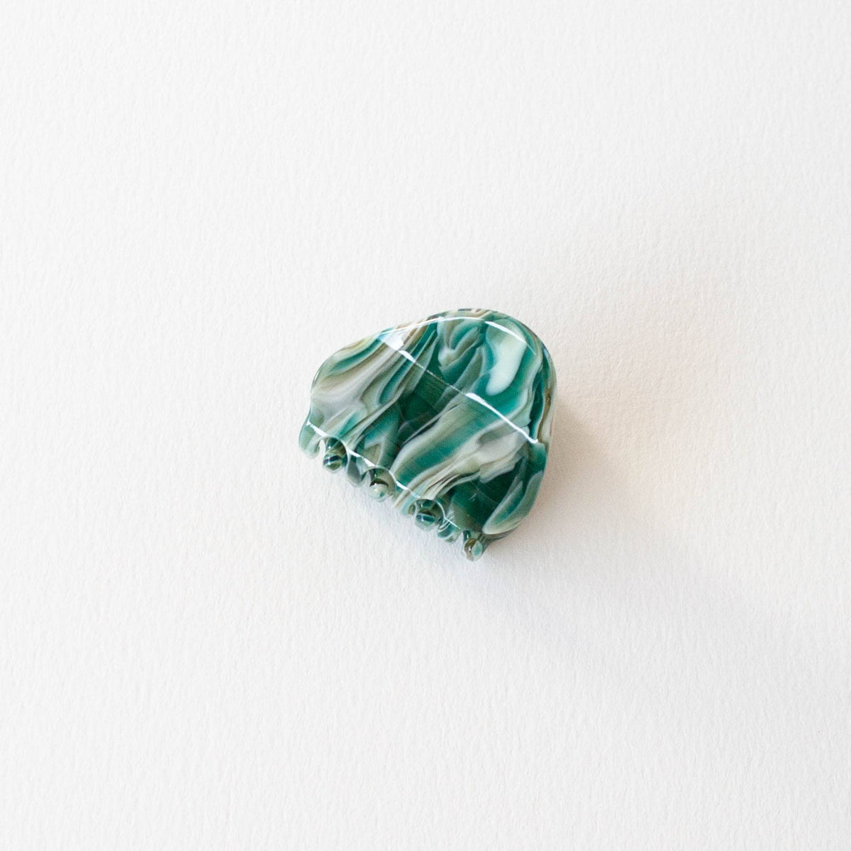 Eco Gemstones Hair Claw Clip: Jade