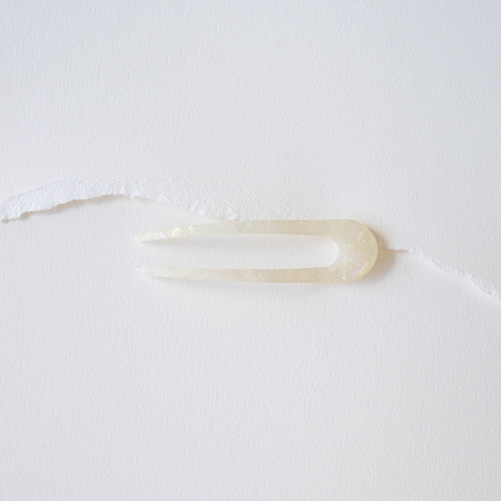 Eco The French Hair Pin: Ivory Pearl