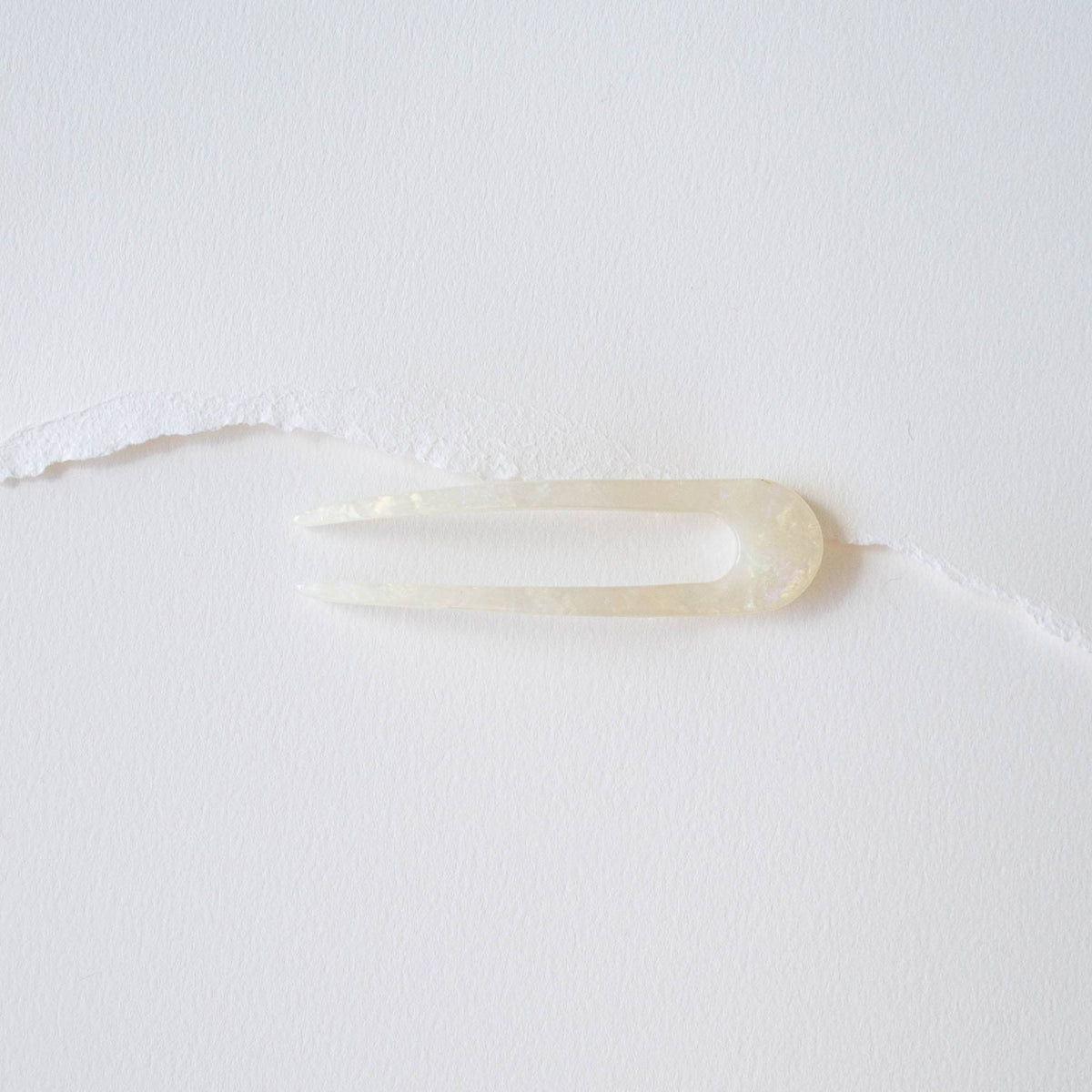 Eco The French Hair Pin: Ivory Pearl