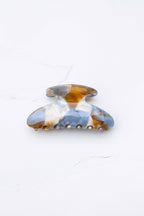 Midnight Gloss Cellulose Acetate Hair Claw Clip: Blueberry Caramel