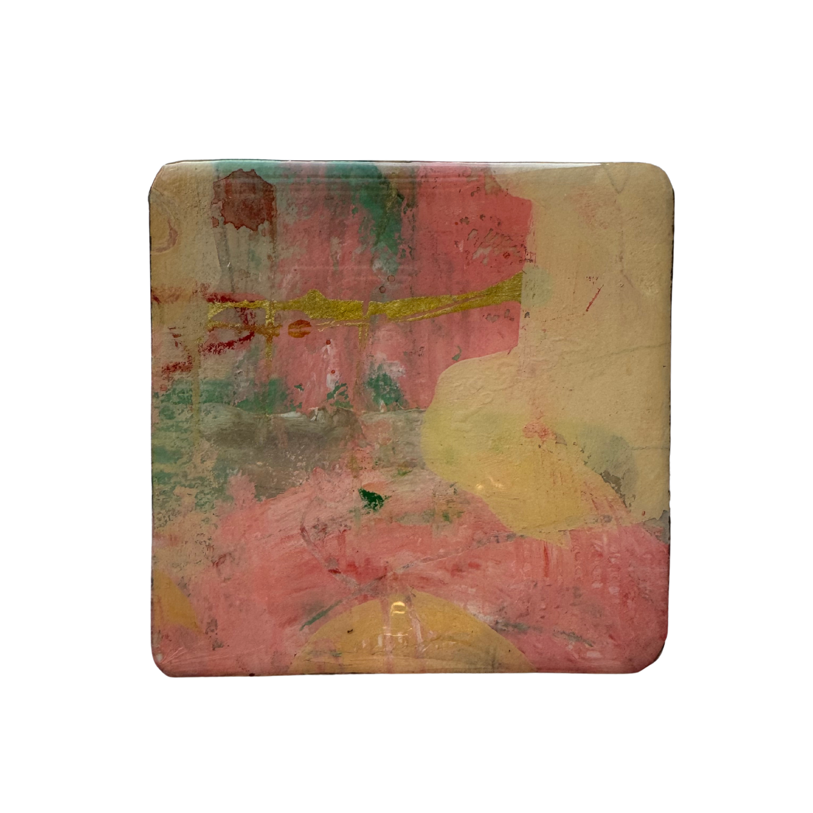 Hand Painted Coaster by Therese Cook