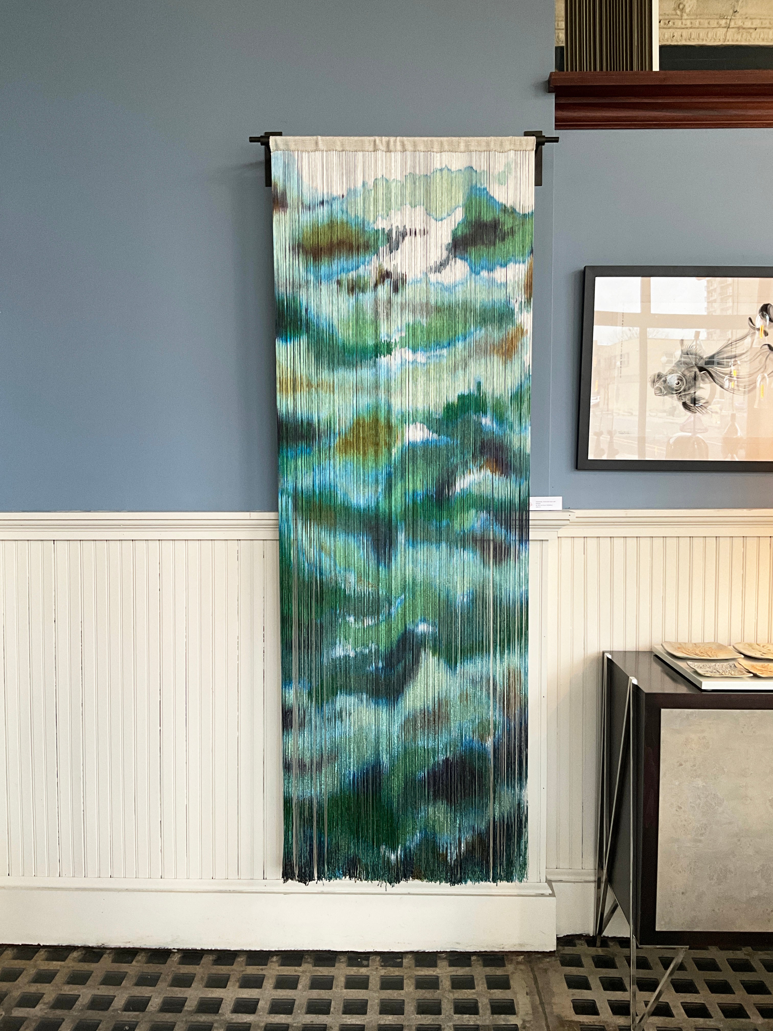 McMahon hand-dyed rayon wall hanging
