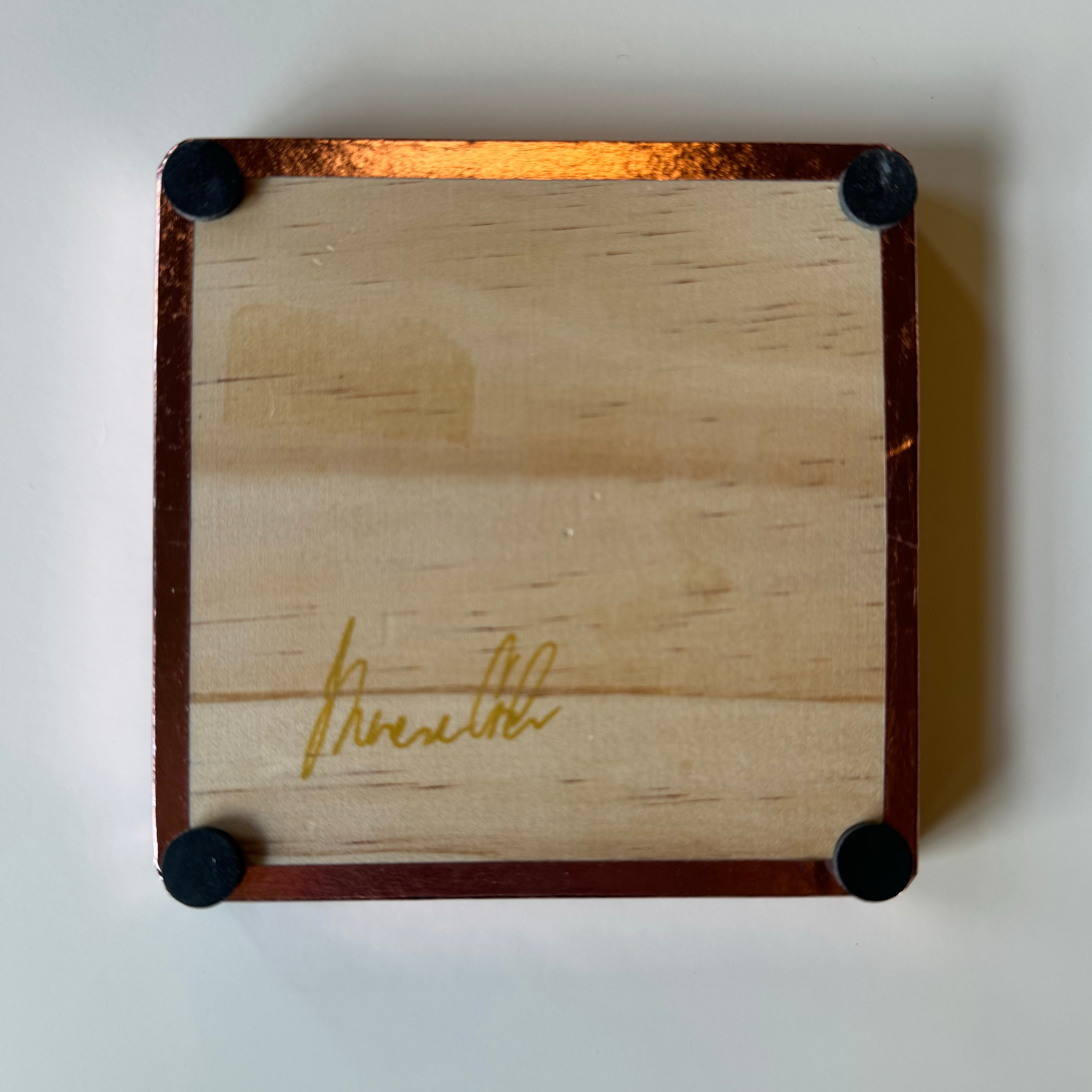 Hand Painted Coaster by Therese Cook