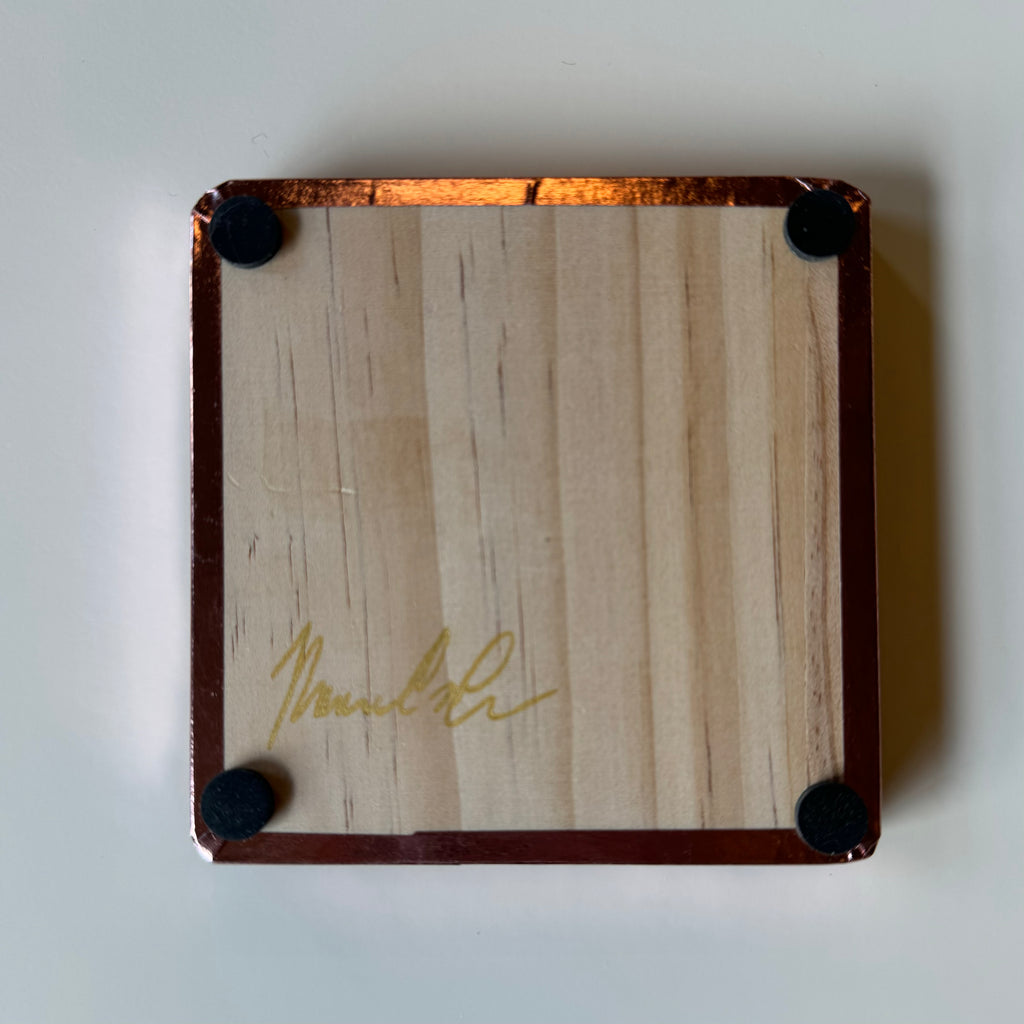 Hand Painted Coaster by Therese Cook