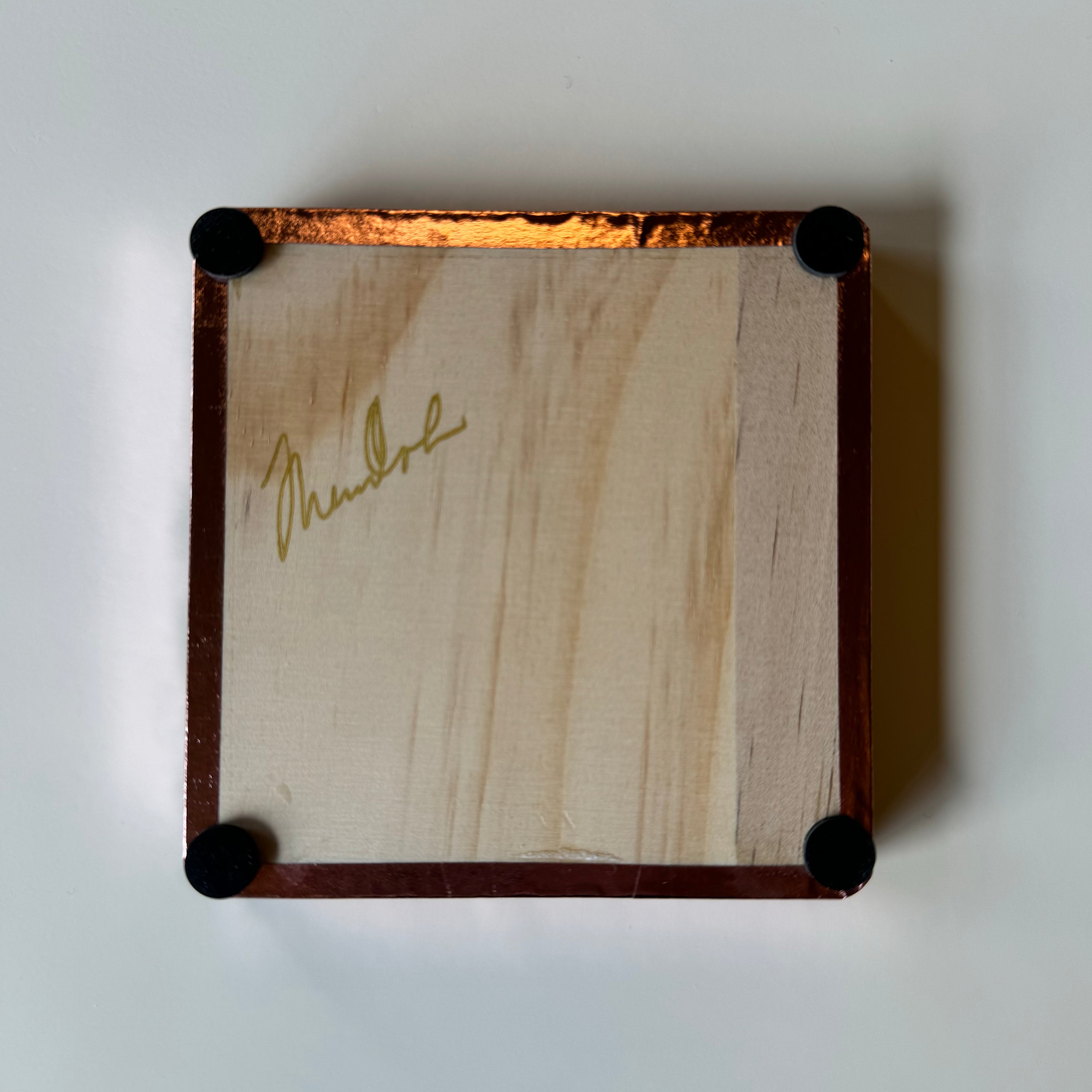 Hand Painted Coaster by Therese Cook
