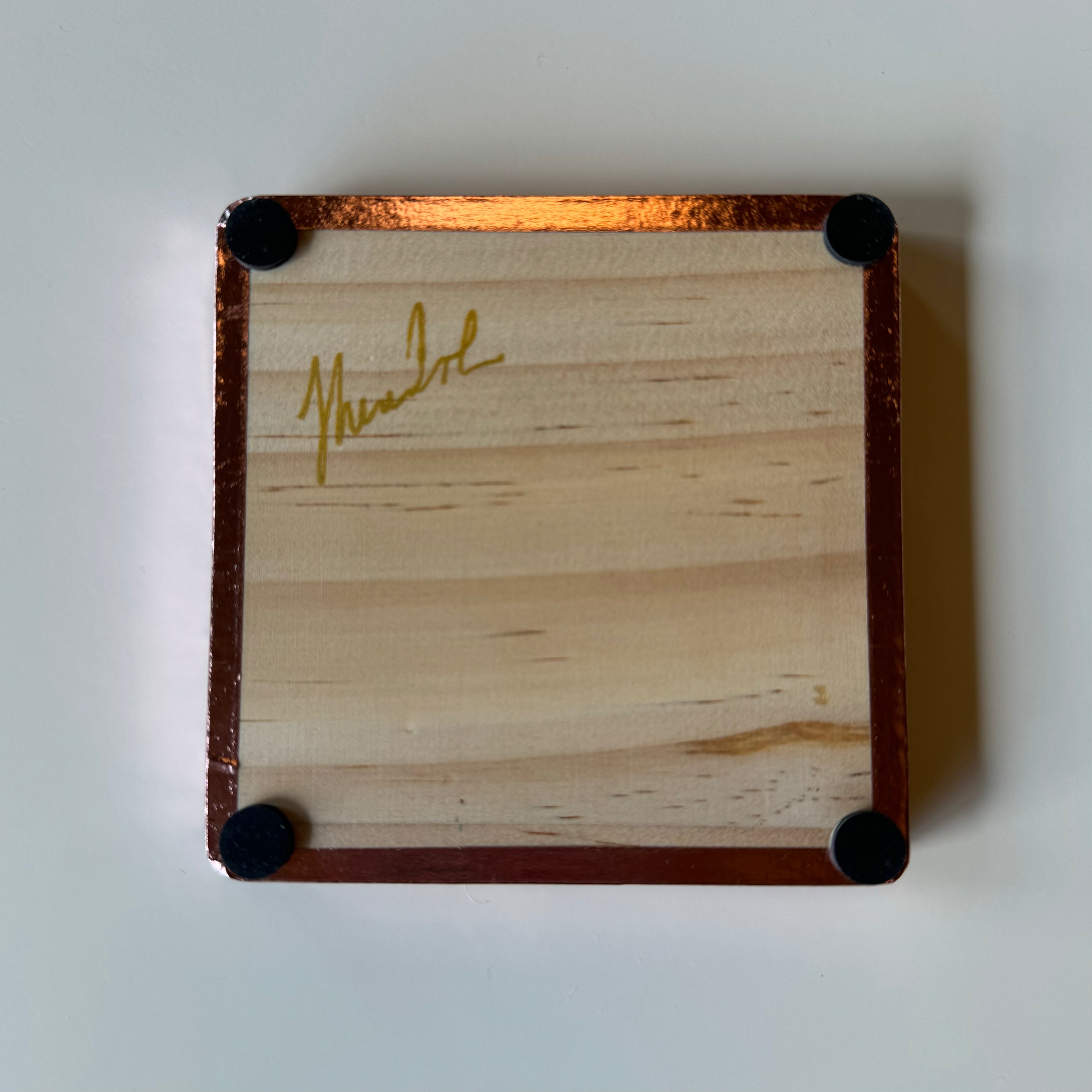 Hand Painted Coaster by Therese Cook
