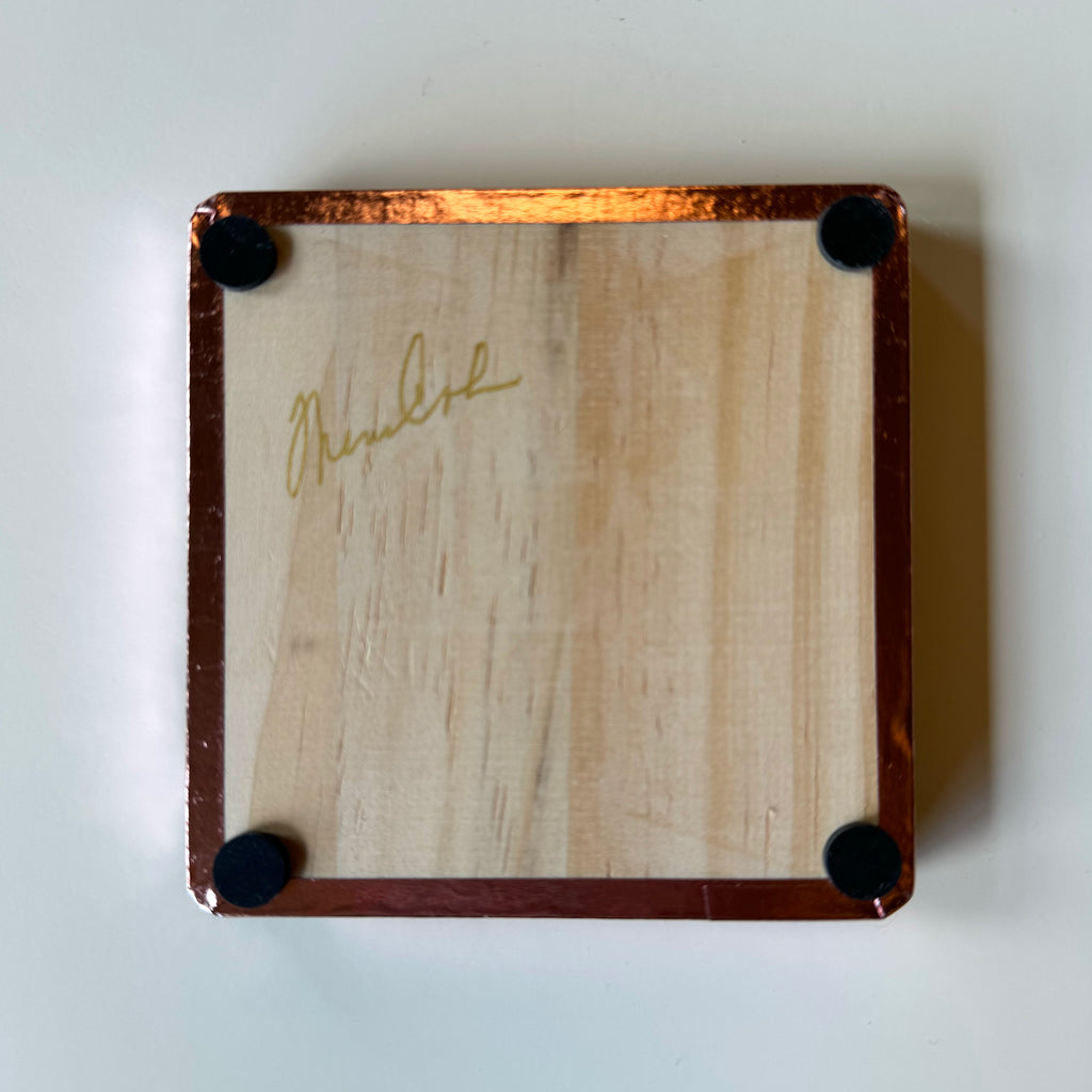 Hand Painted Coaster by Therese Cook