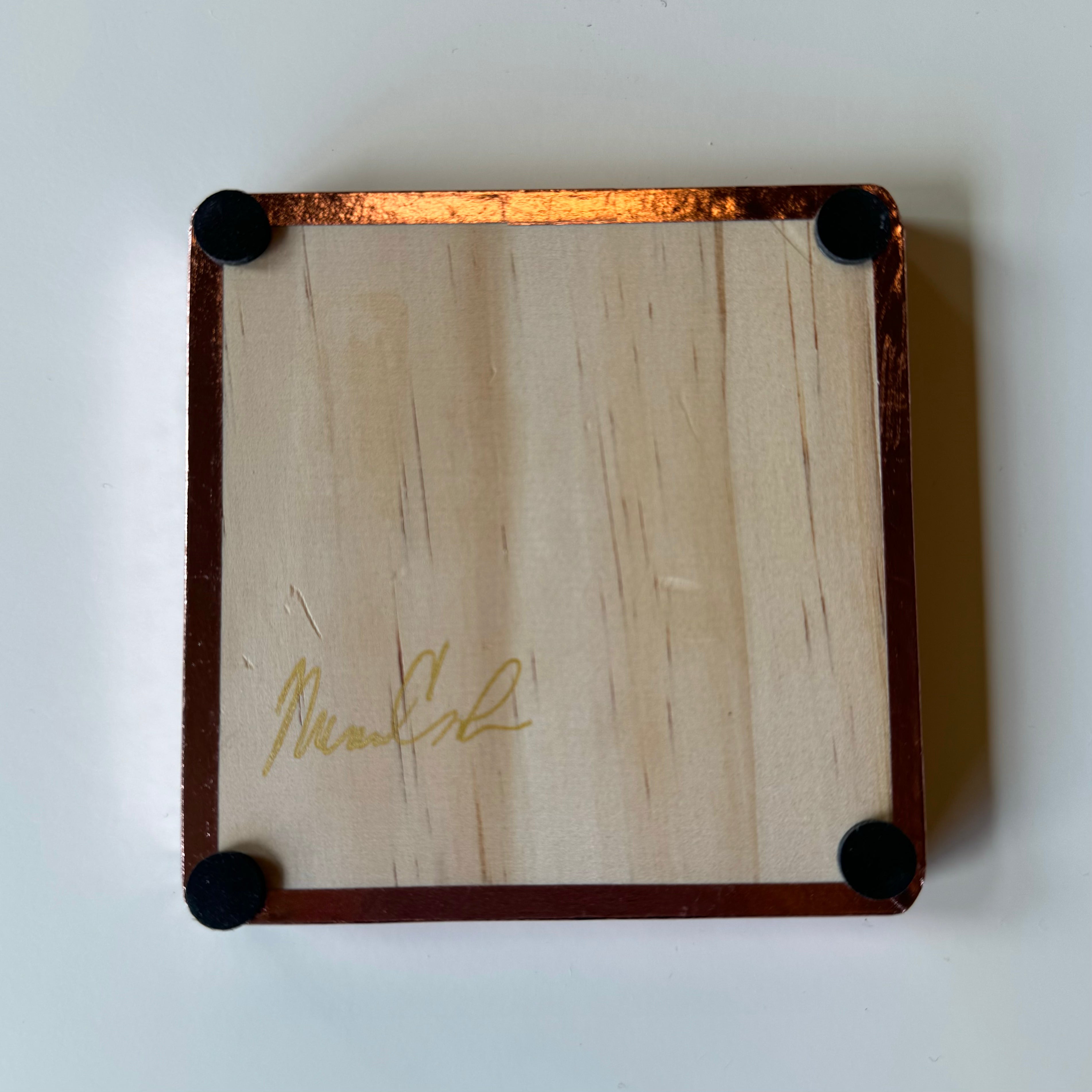 Hand Painted Coaster by Therese Cook