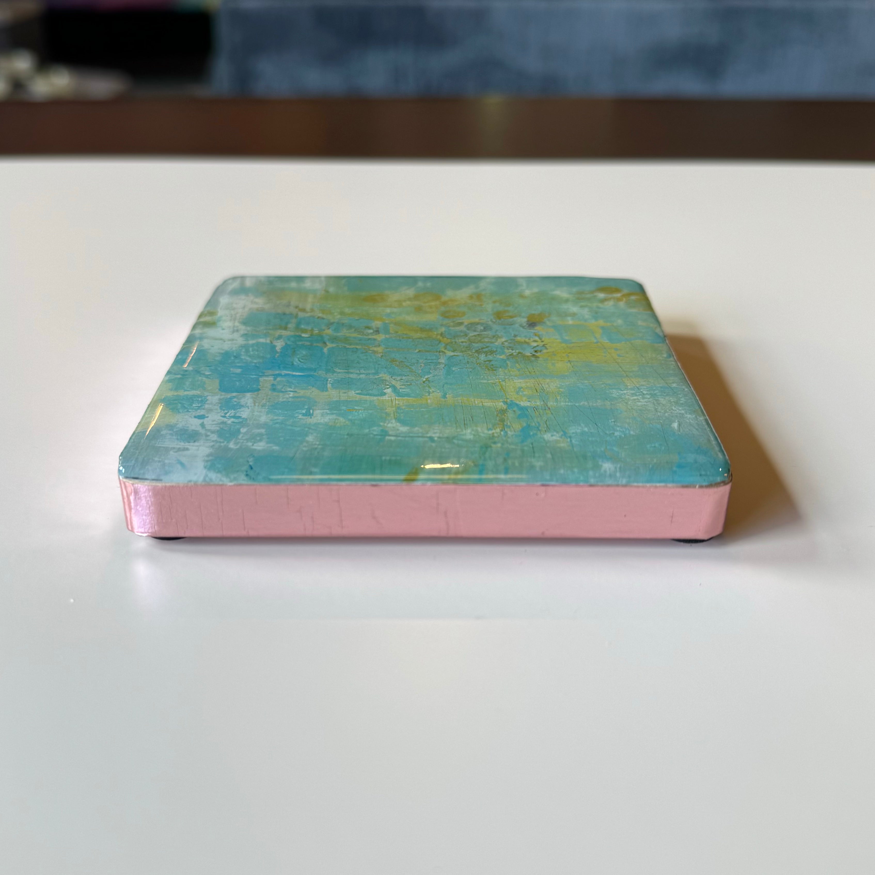 Hand Painted Coaster by Therese Cook