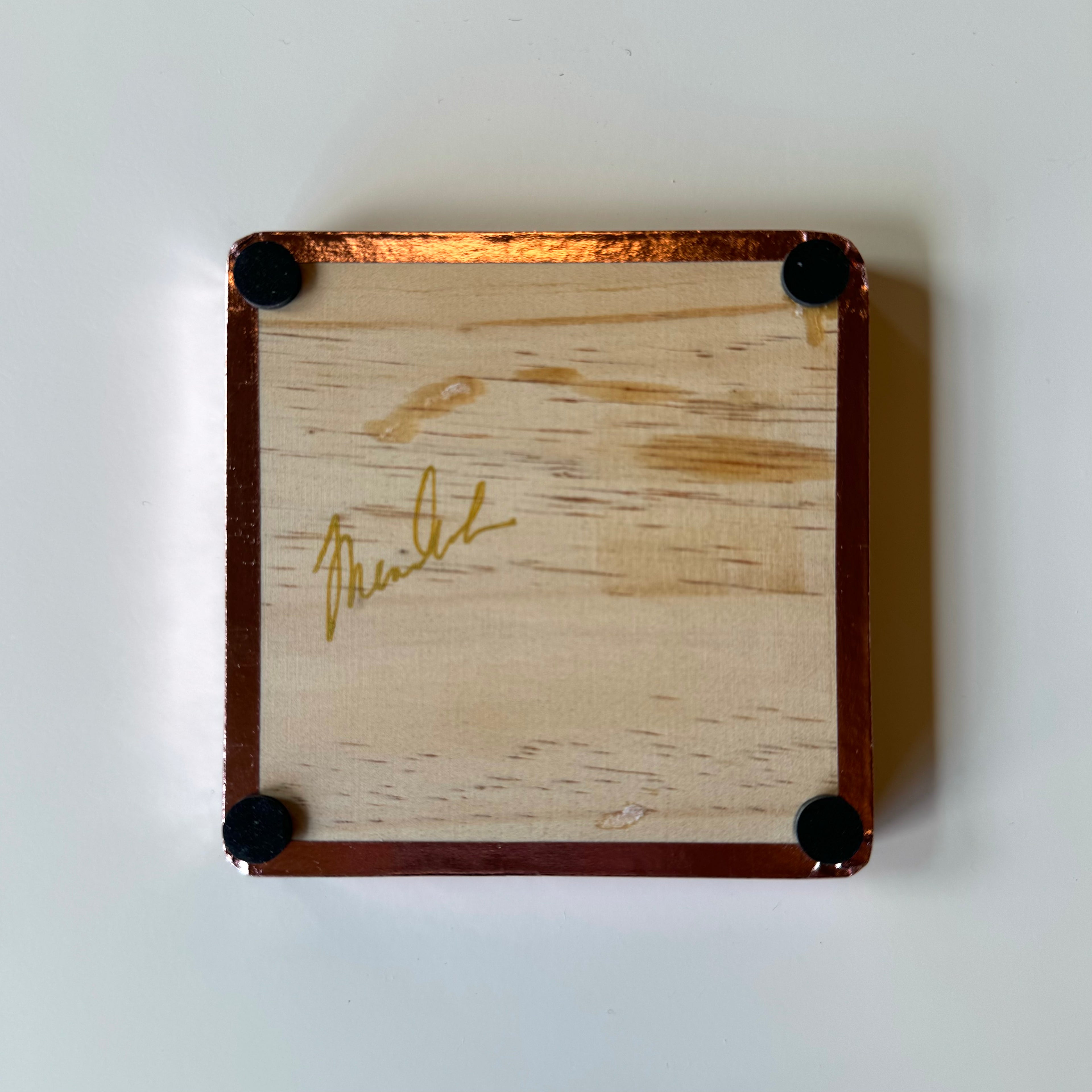 Hand Painted Coaster by Therese Cook