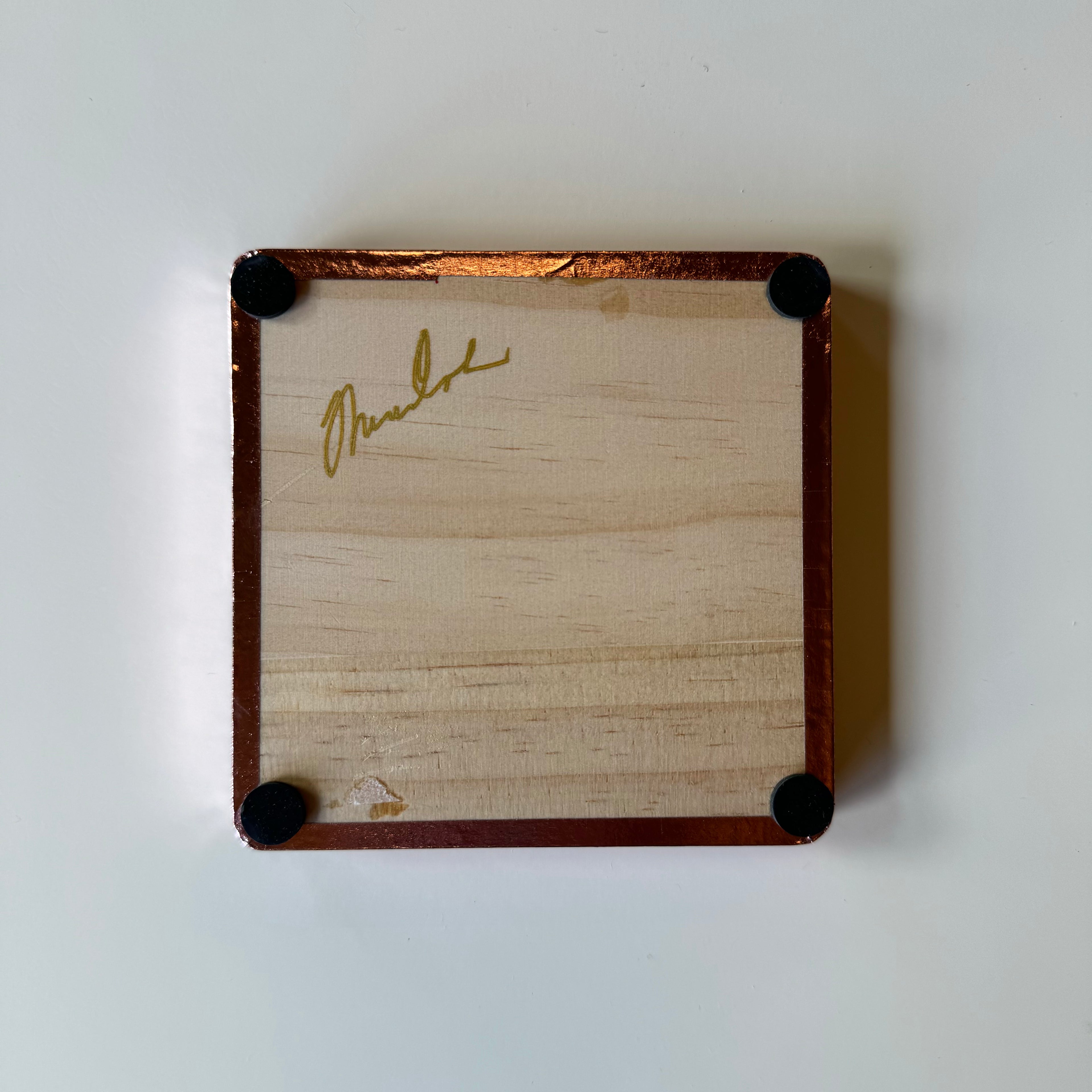 Hand Painted Coaster by Therese Cook