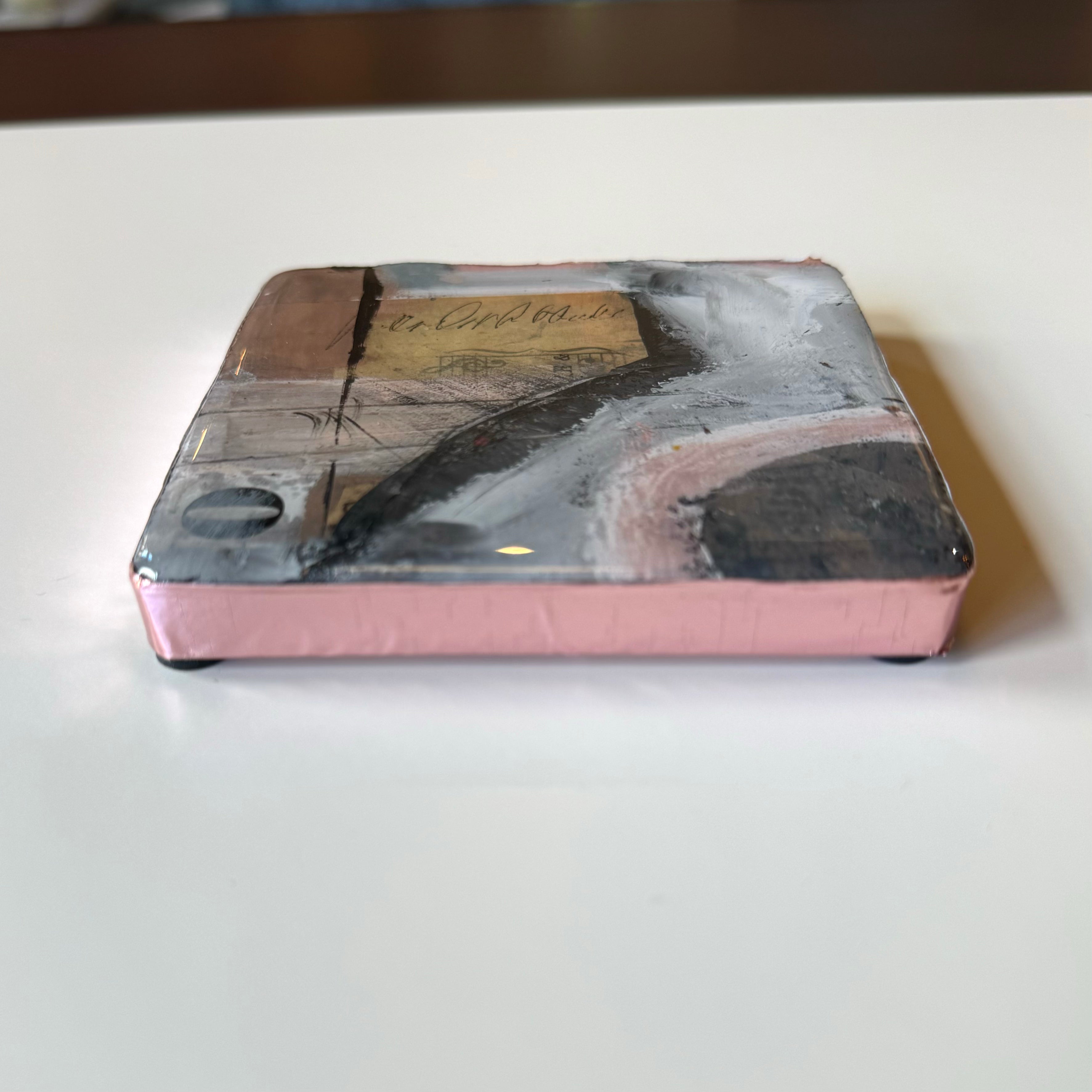 Hand Painted Coaster by Therese Cook