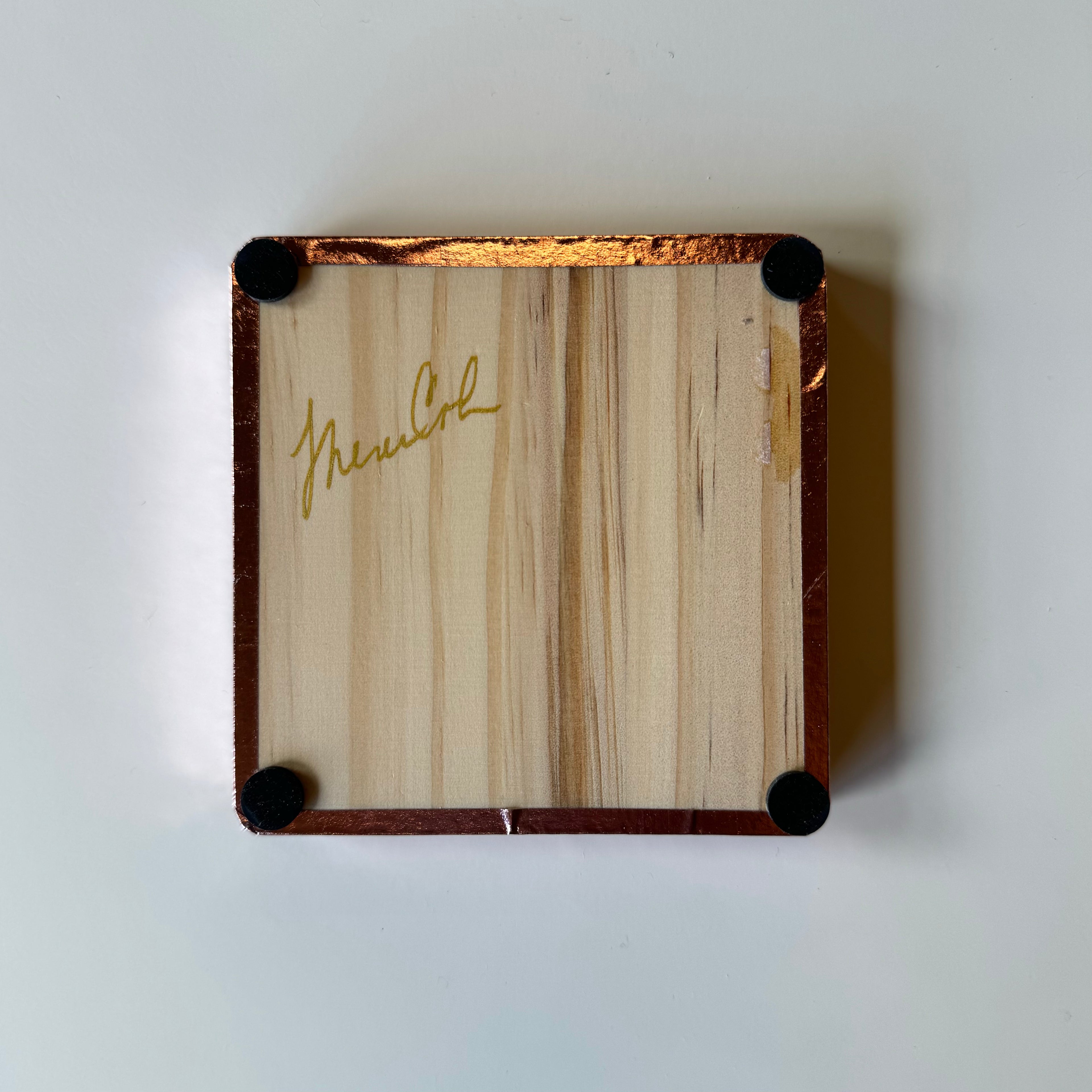 Hand Painted Coaster by Therese Cook