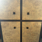 Mabel Soho 4-door Cabinet with Mappa Burl Doors