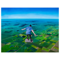 It's Painless to Float Above the Earth Like This by Kit Palencar