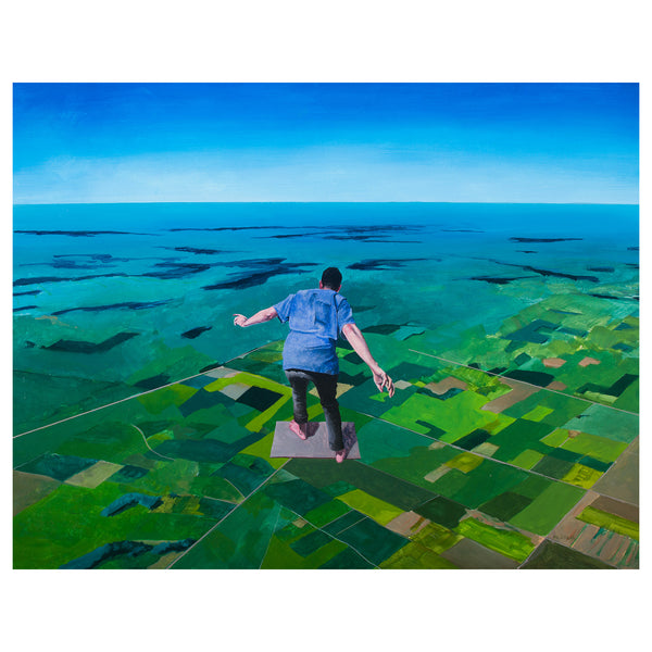It's Painless to Float Above the Earth Like This by Kit Palencar