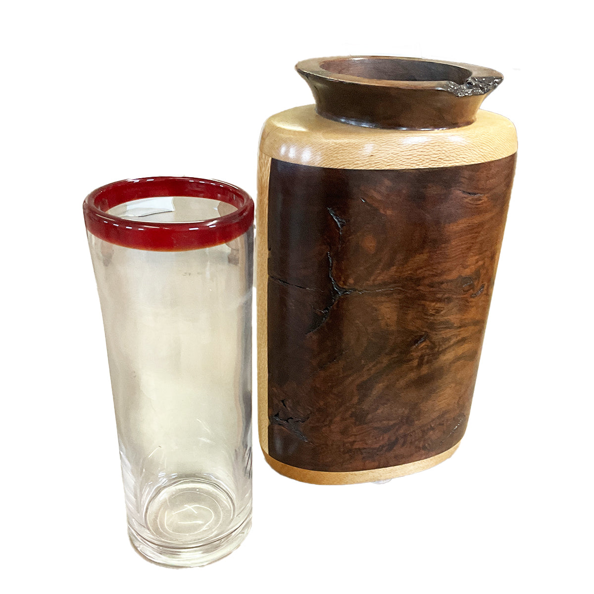 Tom Migge L-120 Wood Vase