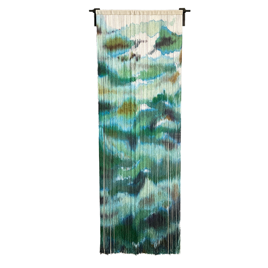 McMahon hand-dyed rayon wall hanging