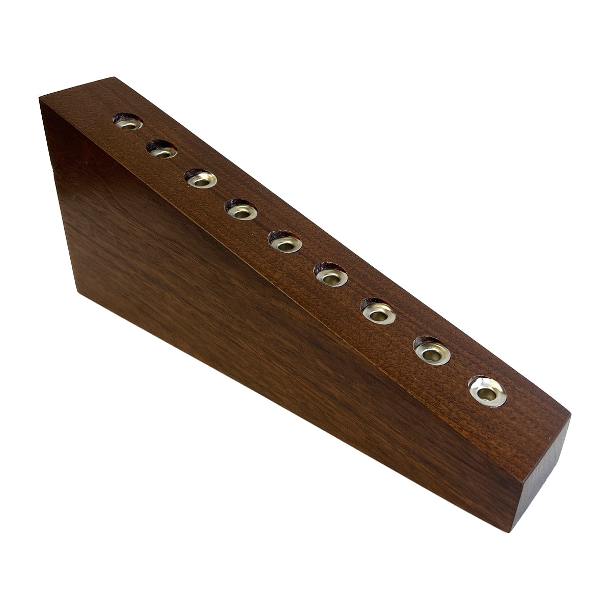 Menorah - solid walnut