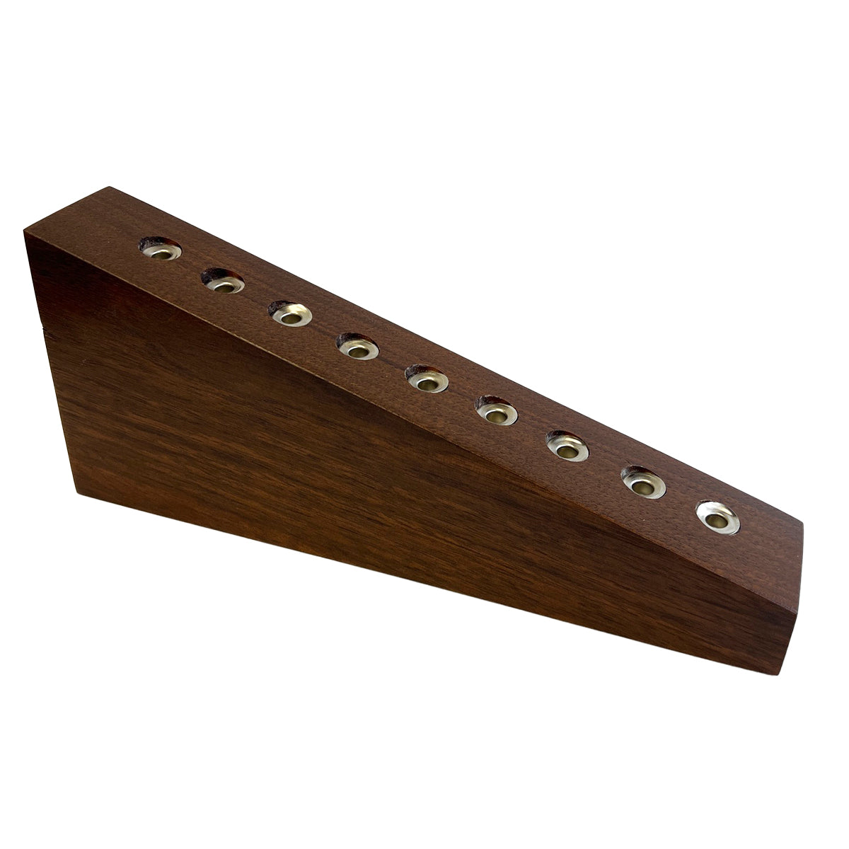 Menorah - solid walnut