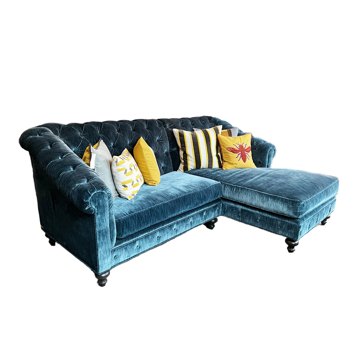 Modern Chesterfield Sectional