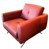 23-0501 Italian Leather Armchair - Dante