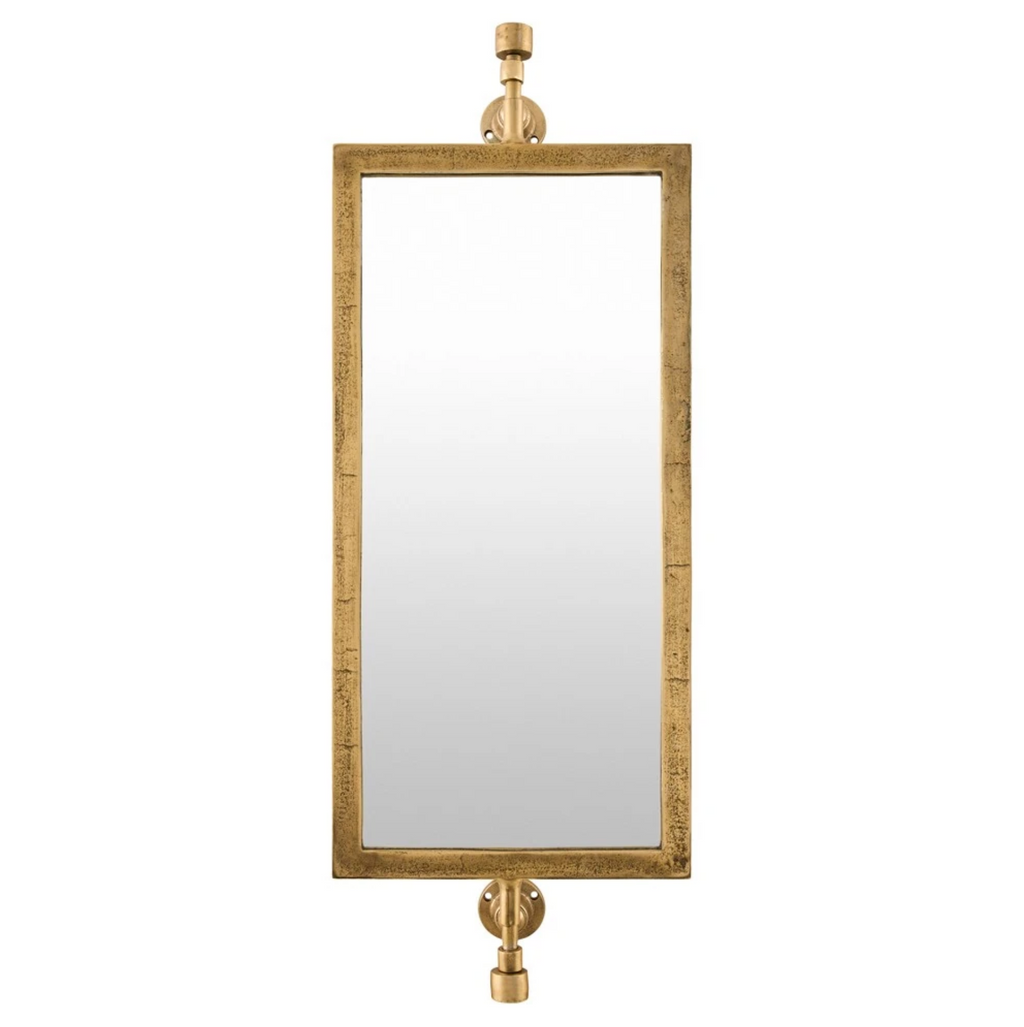 Ronin Gold Metal Wall Mirror