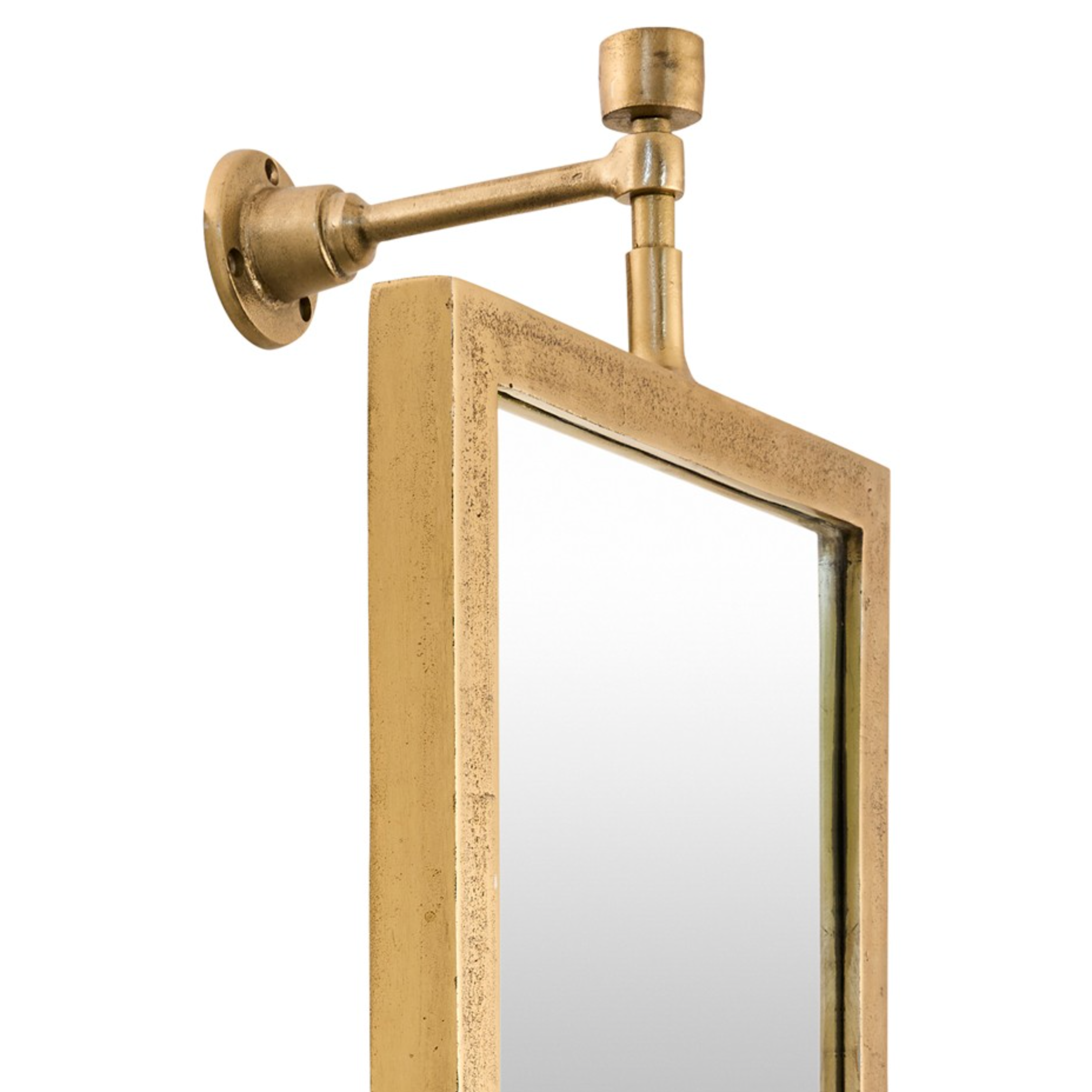 Ronin Gold Metal Wall Mirror