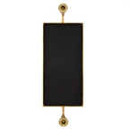 Ronin Gold Metal Wall Mirror