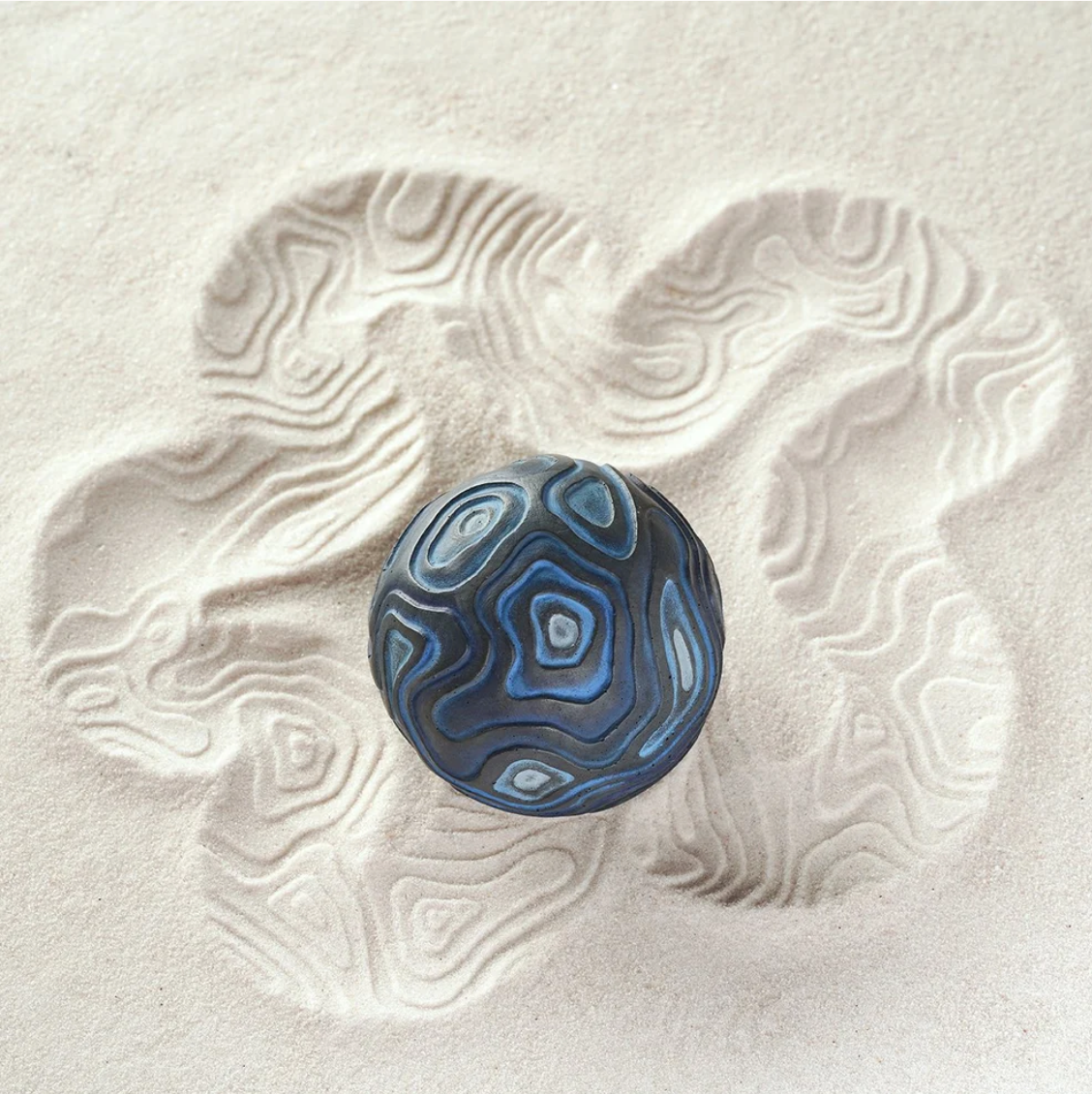 25-0433 Meditation Sphere - Topography