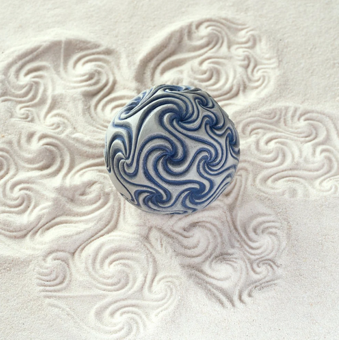 25-0431 Meditation Sphere - Waves