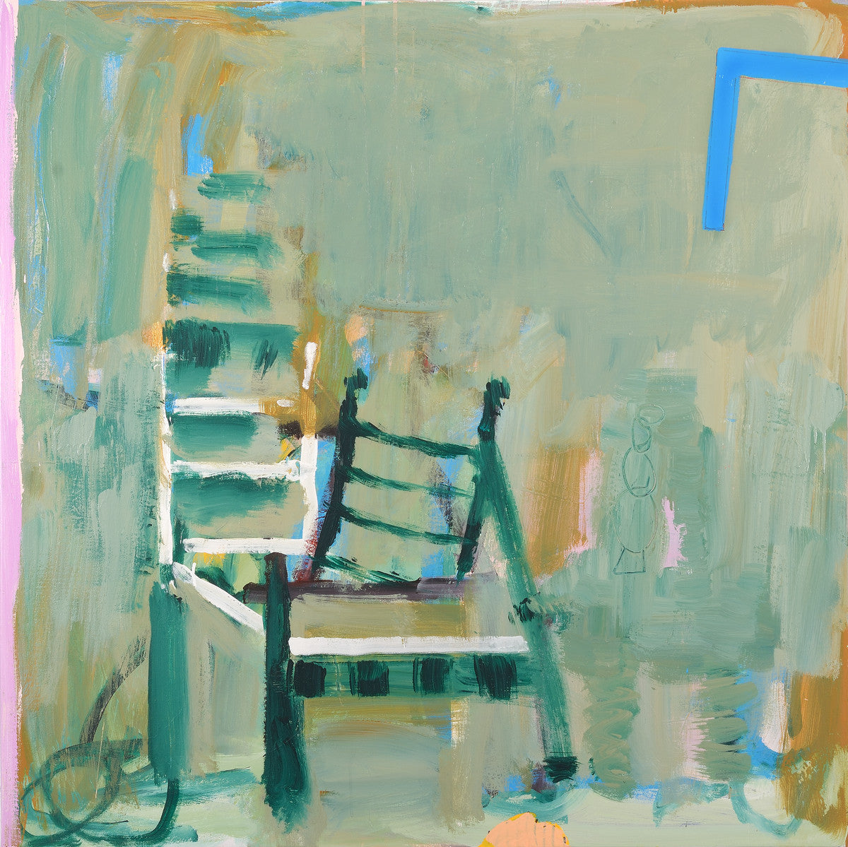 The Blue T-Square by Patricia Zinsmeister Parker