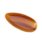 Eco Acetate Oval Accessories Tray: Brown Sugar