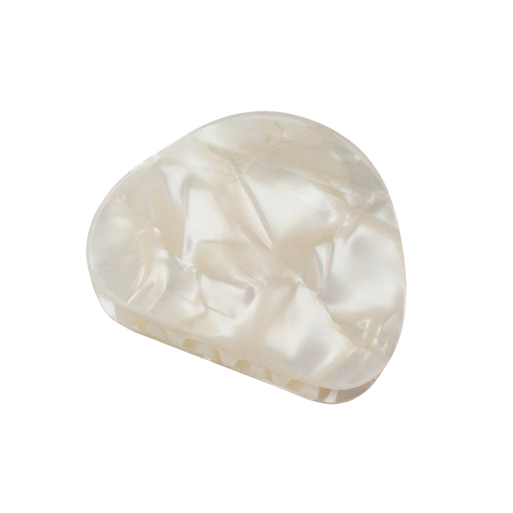 Eco Treasure Hair Clip: Cream Cheese