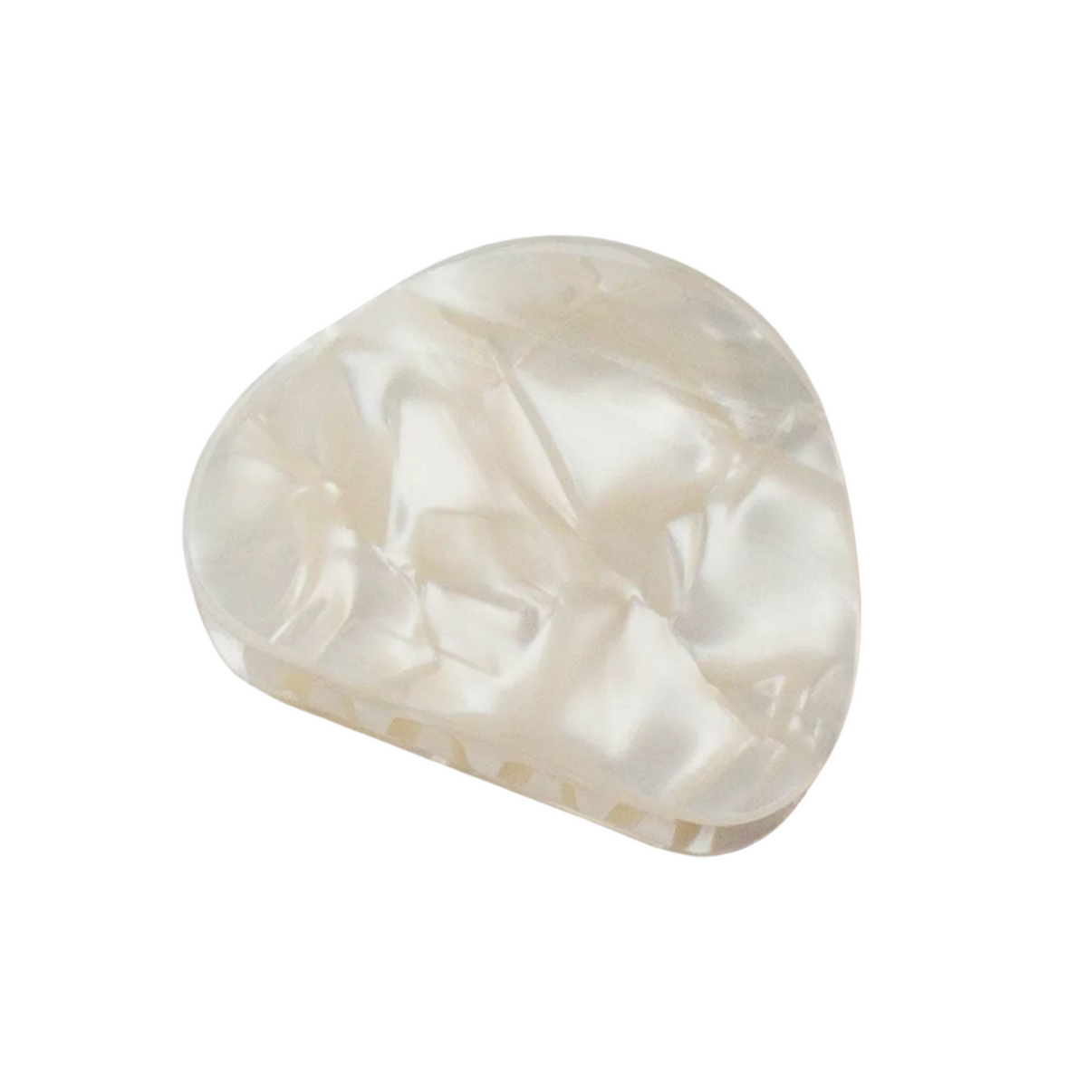 Eco Treasure Hair Clip: Cream Cheese