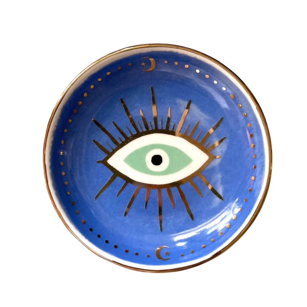 Porcelain Trinket Dish | Evil Eye